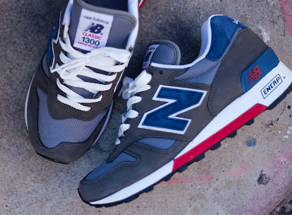 New Balance 1300 - Grey - Blue - Red