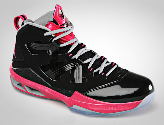 Jordan Melo M9 Black Vivid Pink White 2