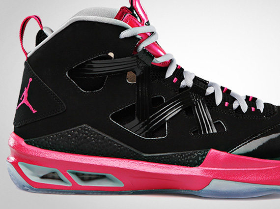 Jordan Melo M9 Black Vivid Pink White 3