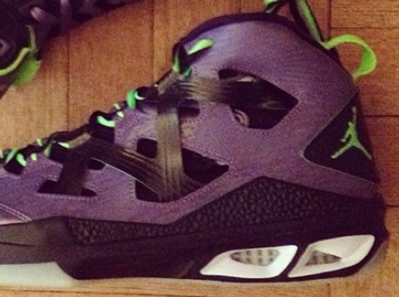 Jordan Melo M9 Canyon Purple Electric Green Black