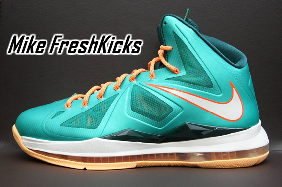 Lebron X Setting Dolphins 3