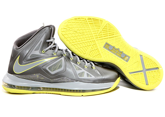 Lebron X Sport Grey Yellow 1