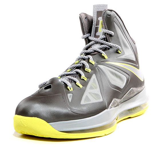 Lebron X Sport Grey Yellow 2