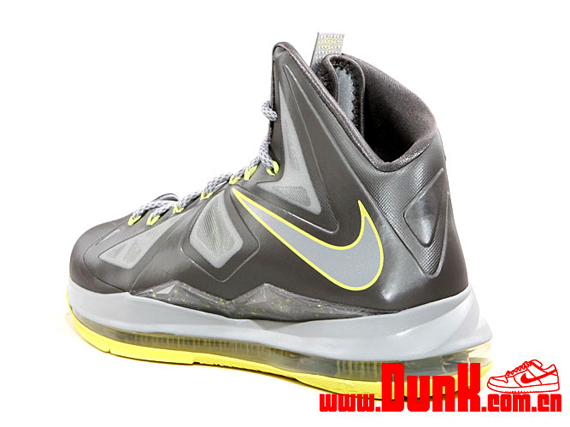 Lebron X Sport Grey Yellow 3