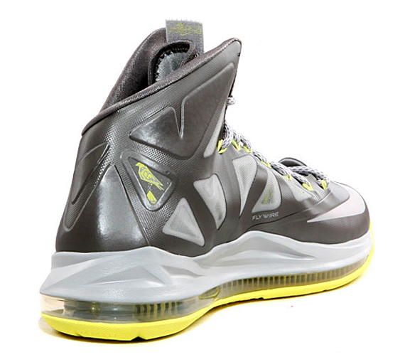 Lebron X Sport Grey Yellow 4