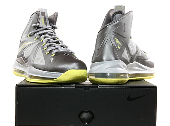 Lebron X Sport Grey Yellow 5