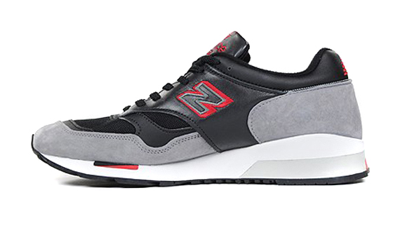 New Balance 1500 Black Grey Hot Red 3