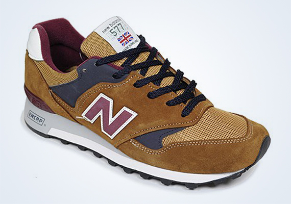 New Balance 577 Brown Navy Burgundy 16