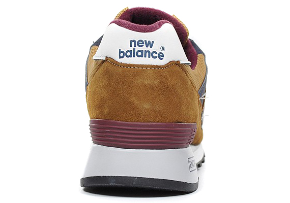 New Balance 577 Brown Navy Burgundy 3