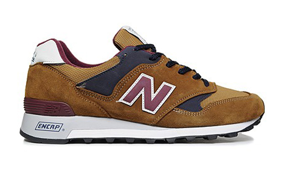 New Balance 577 Brown Navy Burgundy 5