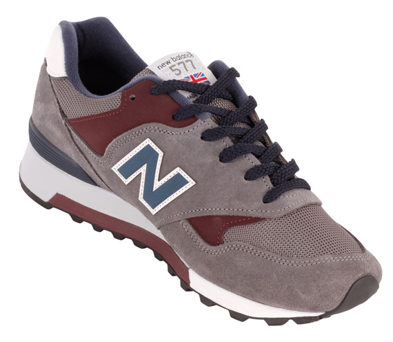 New Balance 577 Grey Burgundy 2