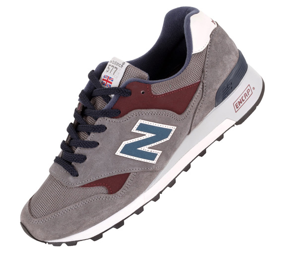 New Balance 577 Grey Burgundy 5