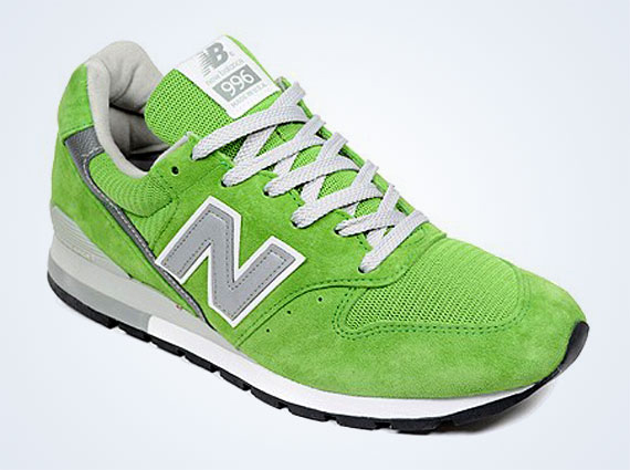 New Balance 996 - Green - Grey - White