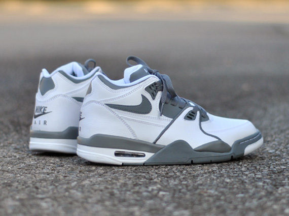 Nike Air Flight 89 White Grey 1