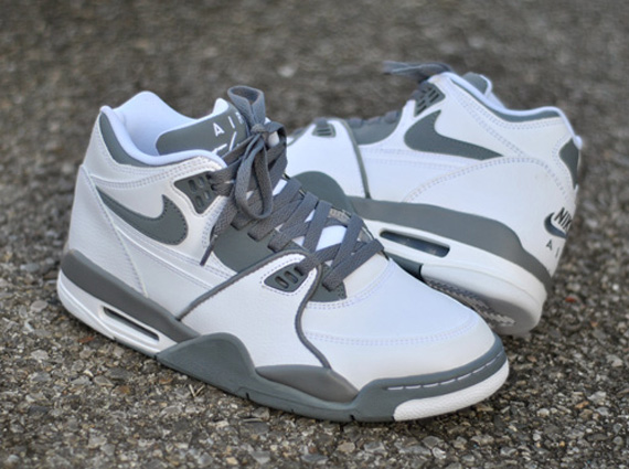 Nike Air Flight 89 White Grey 4