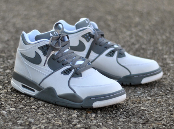 Nike Air Flight 89 White Grey 6