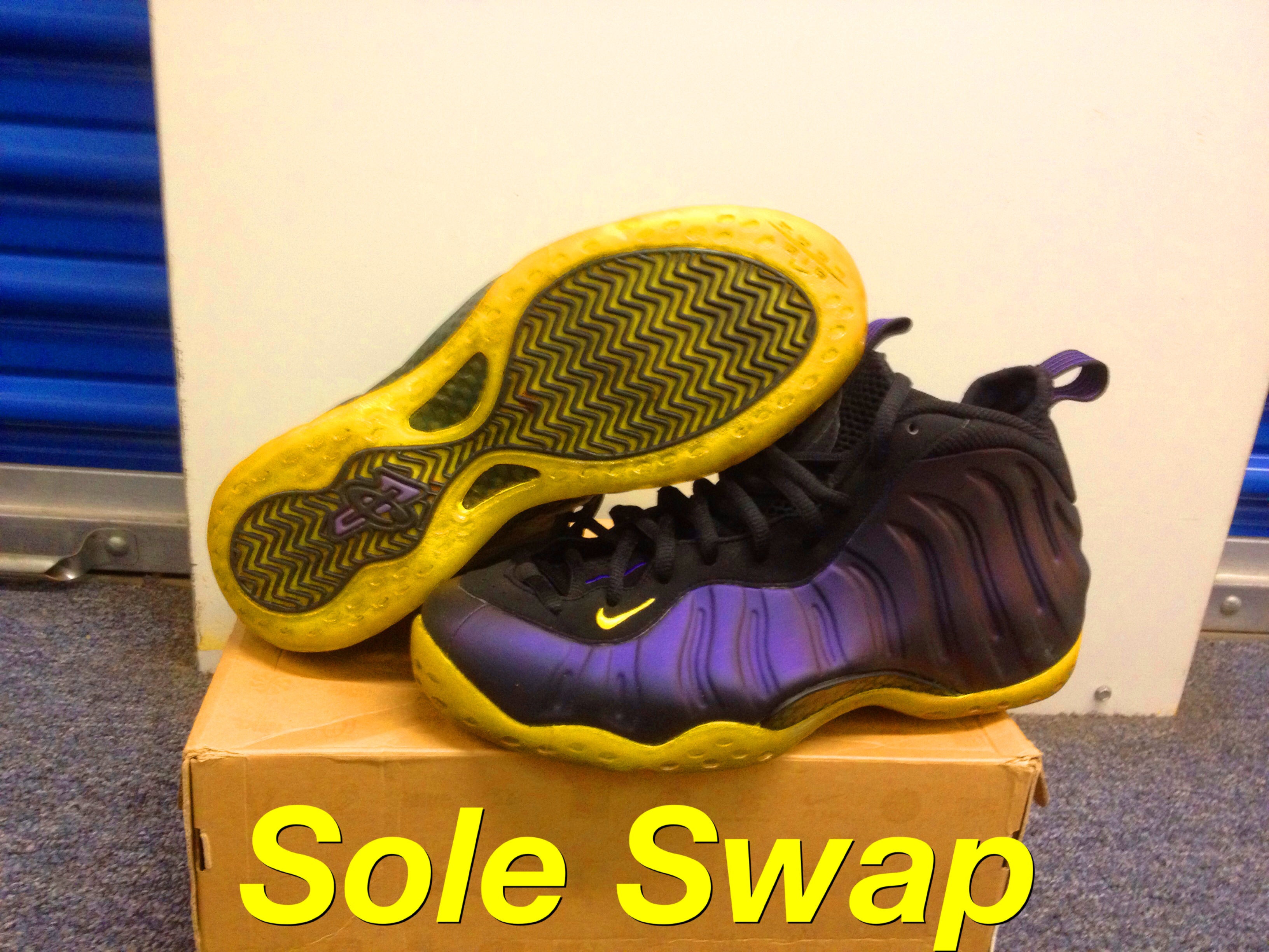 Nike Air Foamposite One Lakers Away Custom 02