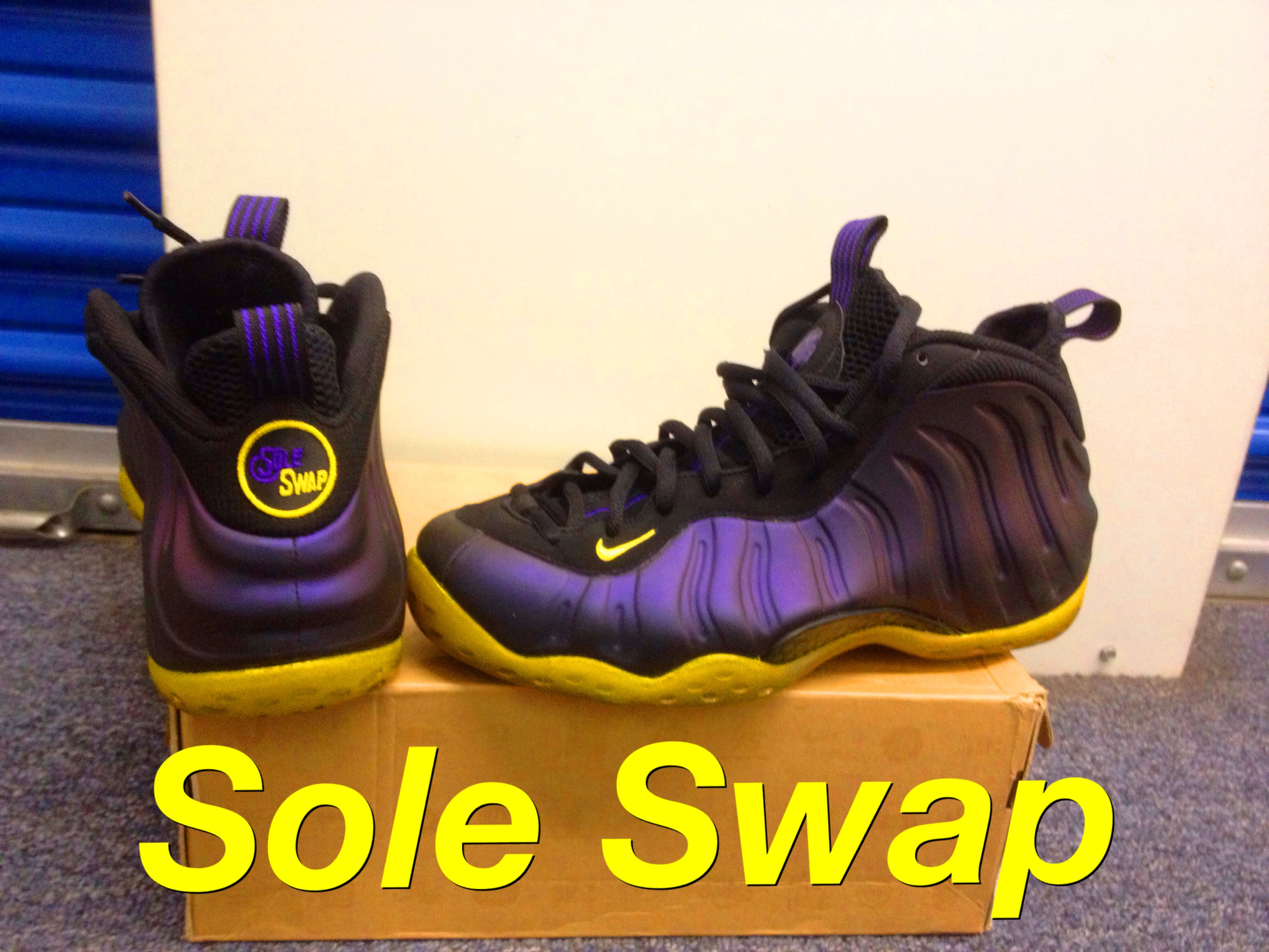 Nike Air Foamposite One Lakers Away Custom 03