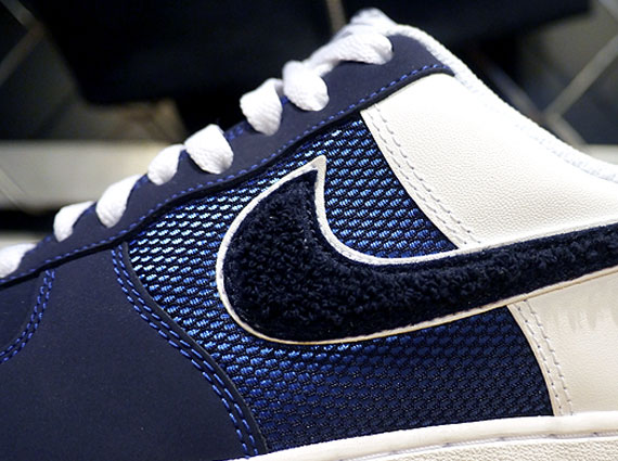 Nike Air Force 1 Low "Varsity Swoosh" - Navy