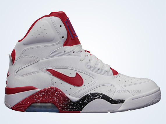 Nike Air Force 180 White Hyper Red Photo Blue Available 2