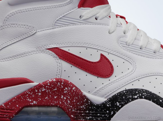 Nike Air Force 180 White Hyper Red Photo Blue Available 4