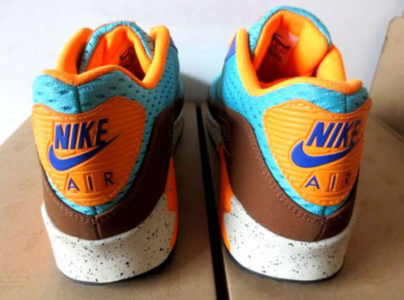 Nike Air Max 90 EM – Blue – Orange – Brown