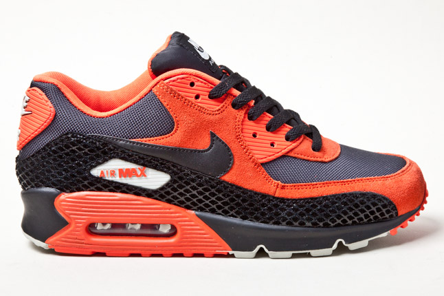 Nike Air Max 90 Premium Total Orange Black Anthracite 1