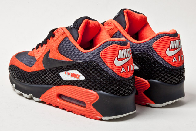 Nike Air Max 90 Premium Total Orange Black Anthracite 3