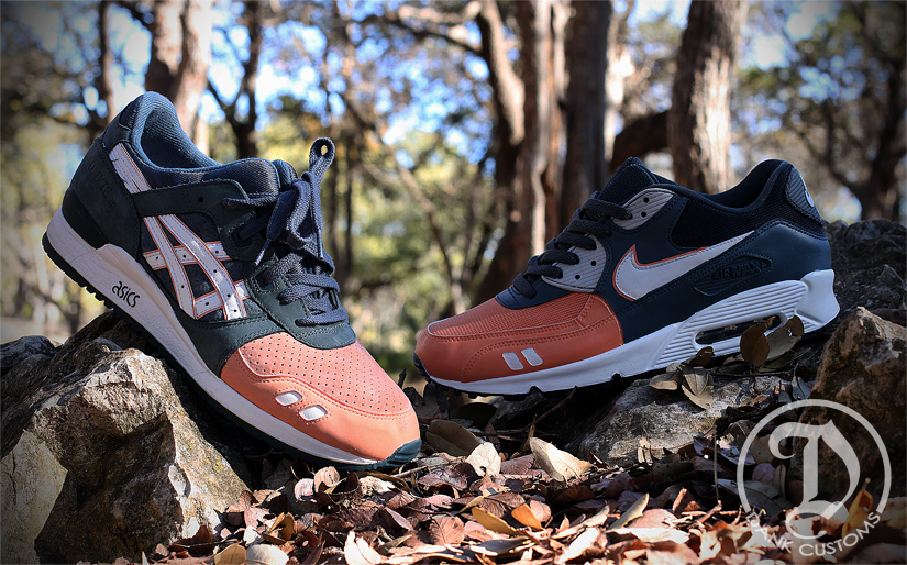Nike Air Max 90 Salmon Toe Customs 01