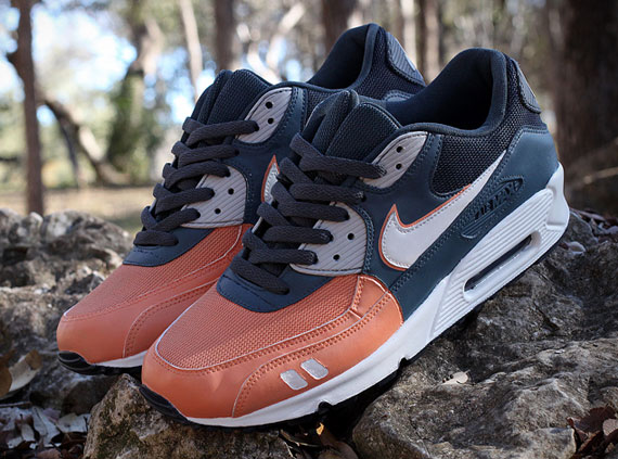 Nike Air Max 90 Salmon Toe Customs