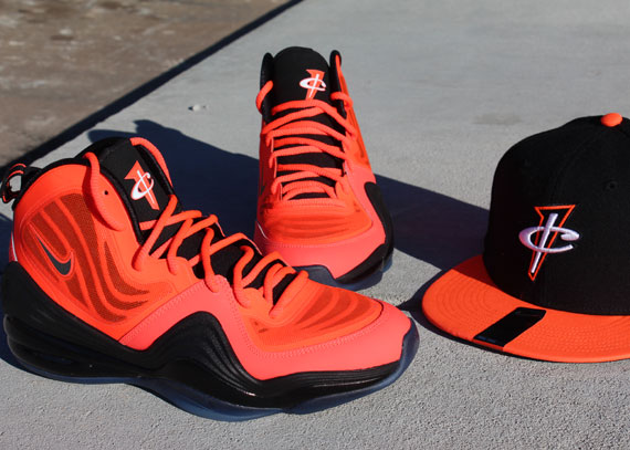 Nike Air Penny V Total Crimson 3