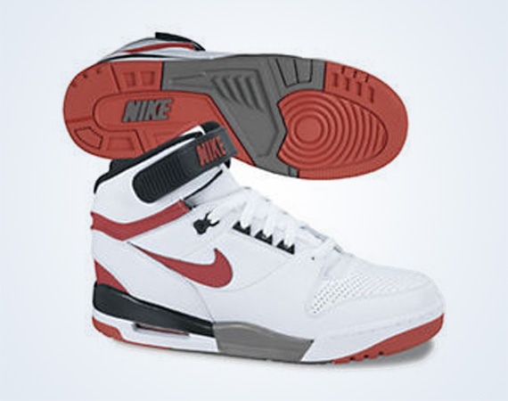 Nike Air Revolution White Red Black 2013