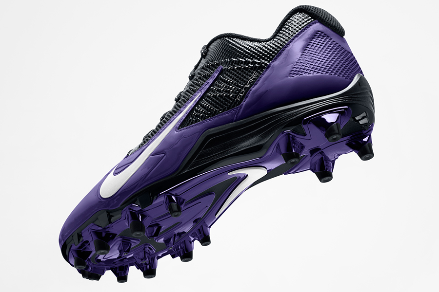 Nike Alpha Pro Cleats Superbowl Pe Baltimore Ravens 1