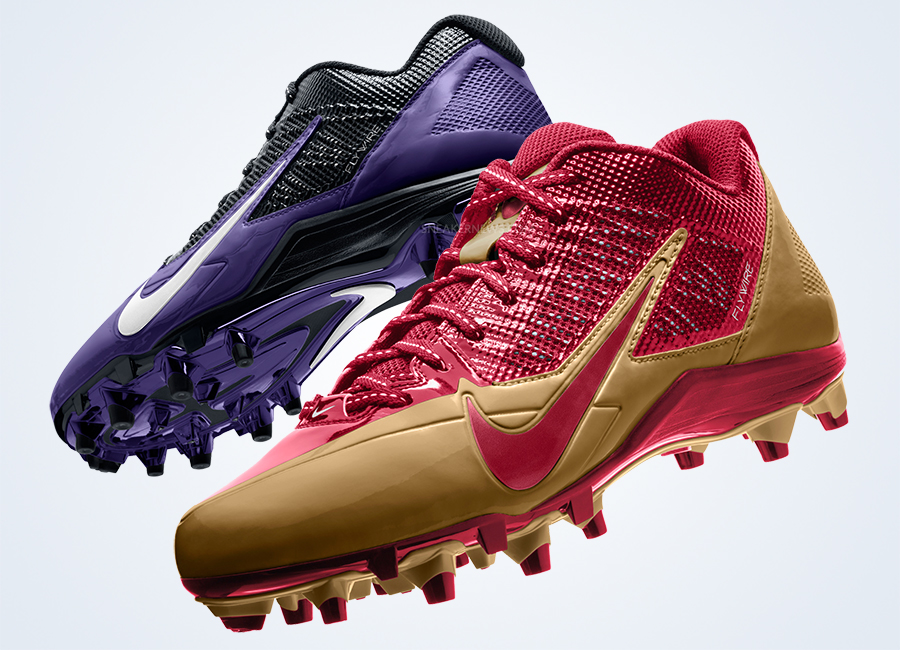 Nike Alpha Pro TD Cleats - Super Bowl PEs