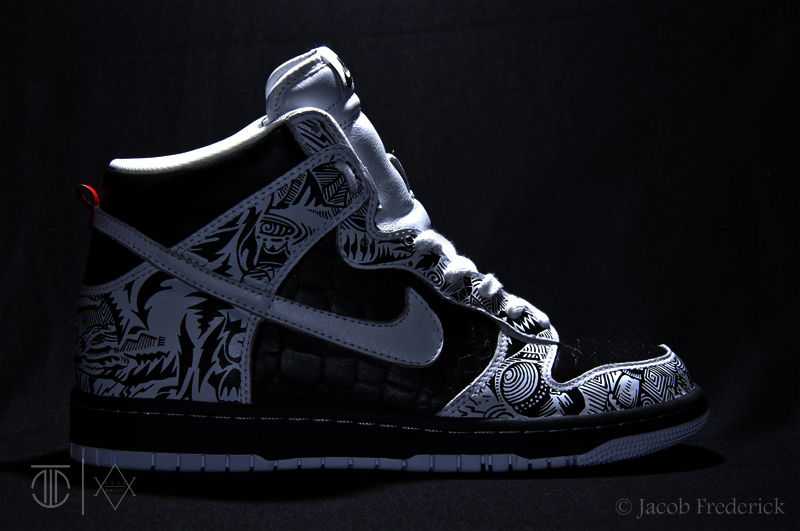 Nike Dunk Freegums Customs By Rom 8