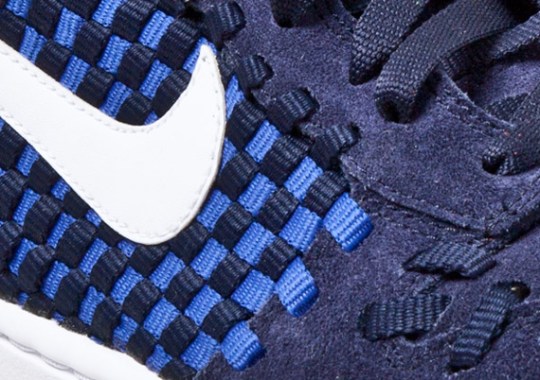 Nike Dunk High Woven – Navy