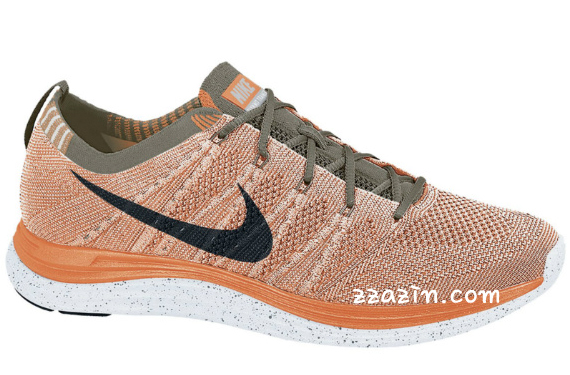 Nike Flyknit One Orange White Black