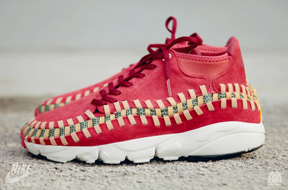 Nike Footscape Woven Chukka Red Reef Midnight Fog Sail 2