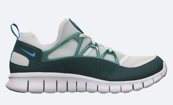 Nike Free Huarache Light Dark Atomic Teal 2