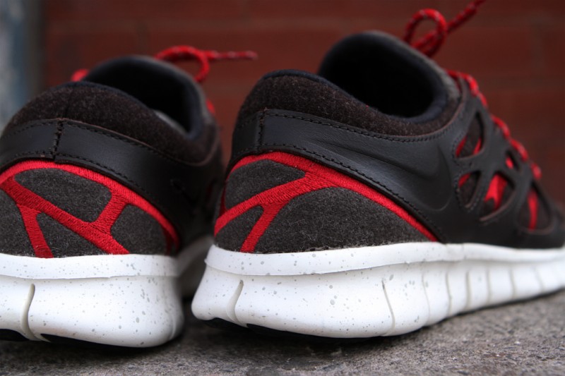 Nike Free Run 2 Wool Velvet Brown 3