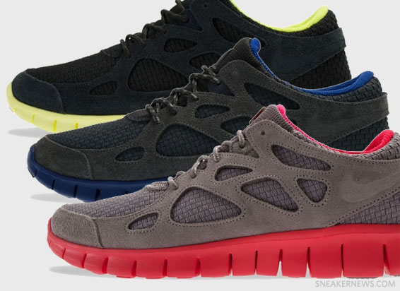 Nike Free Run 2 Woven Spring 2013 Colorways