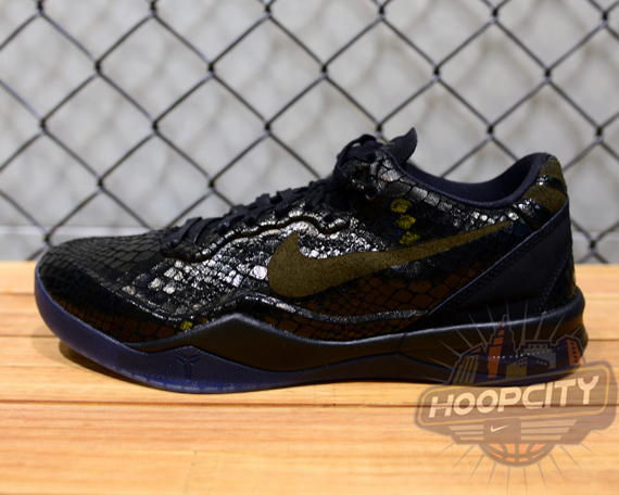 Nike Kobe 8 Ext Black Silver 0