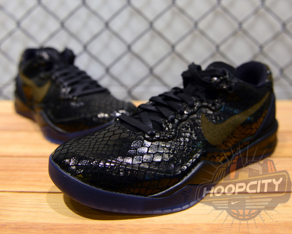 Nike Kobe 8 Ext Black Silver 3