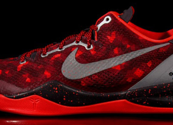 Nike Kobe 8 - Red - Grey