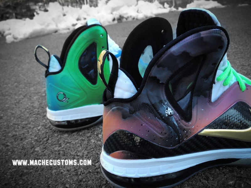 Nike Lebron 9 Elite Oz Customs By Mache 02