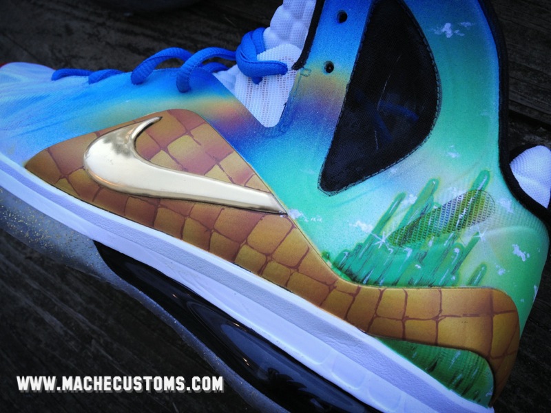 Nike Lebron 9 Elite Oz Customs By Mache 03
