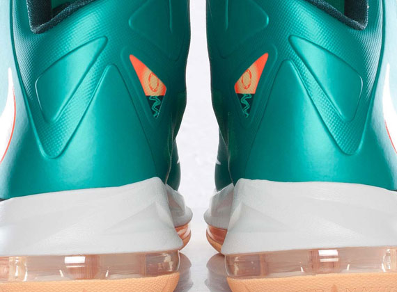 Nike Lebron X Dolphins European Release