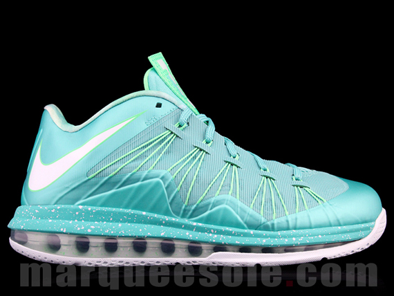 Nike Lebron X Low Teal White 3