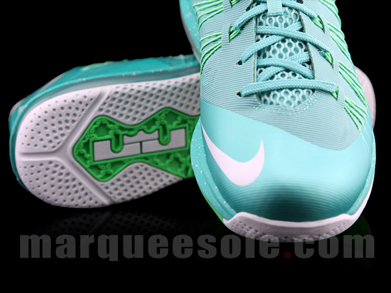 Nike Lebron X Low Teal White 6