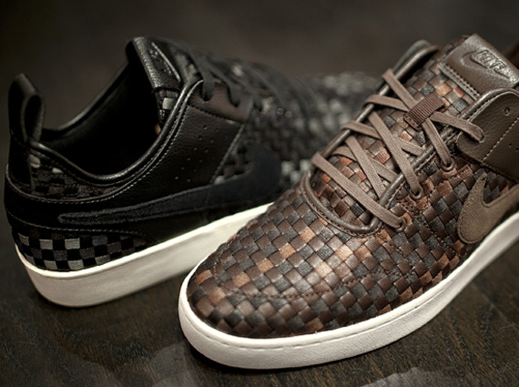 Nike Curtsied Woven - Brown & Black